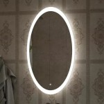 Зеркало Континент Lily LED вертикальное Зеркало Континент Lily LED вертикальное